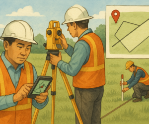 Các phương pháp định vị ranh đất phổ biến hiện nay